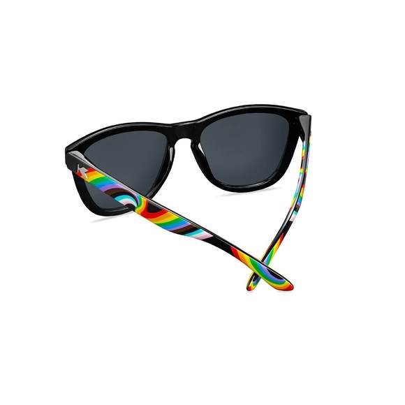 Knockaround Rainbow On My Parade Premium Polarized Colorful Gradient Sunglasses - Picture 4 of 6